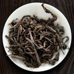 Yiwu Large Leaf 2018, partially post-fermented Pu'er shengcha