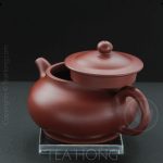 shi xiao ma: fanggu da hong pao, 3 quarter back view