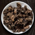 Cream of Pu'er 2020, naturally formed shu cha tea nuggets