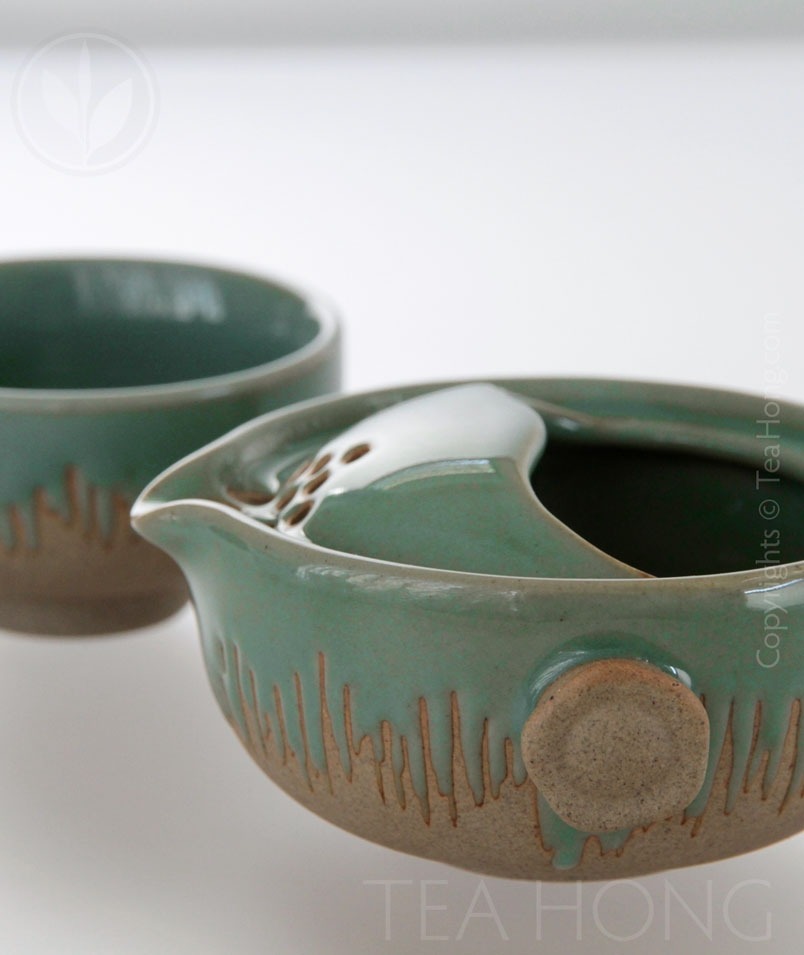 Tea-for-one ( Half Celadon )