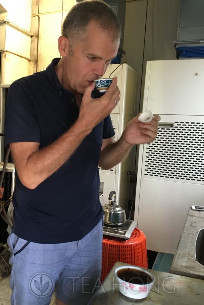 Tasting during different stages of fermentation