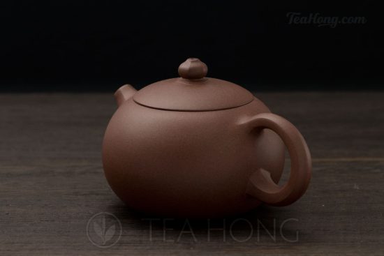 Yixing teapot — Song Ru Qiang: Hexagon Xishi, three quarter re