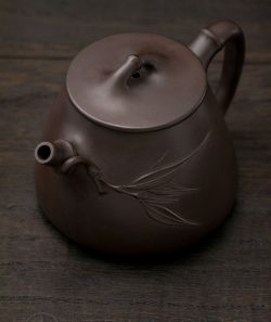 Yixing teapot — Wu Min: Bamboo Shi-piao