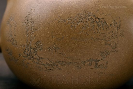 Yixing teapot — Yao Ling Xiang: Reverse Handle Concubine: land