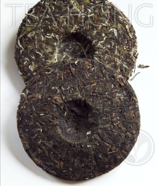 Two cha bings Two cha bings, aka tea cakes