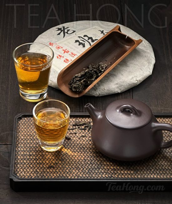 Lao Ban Zhang 2016, Aged Pu’er shengcha Lao Ban Zhang 2016, Aged Pu’er shengcha: Infusion