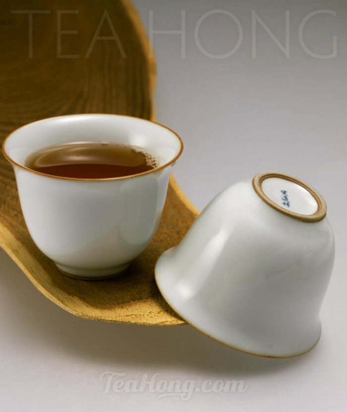 Moonlight Teacup, with tea