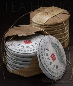 Bulang Peacock 2018, Aged Pu’er shengcha: a full stack, open