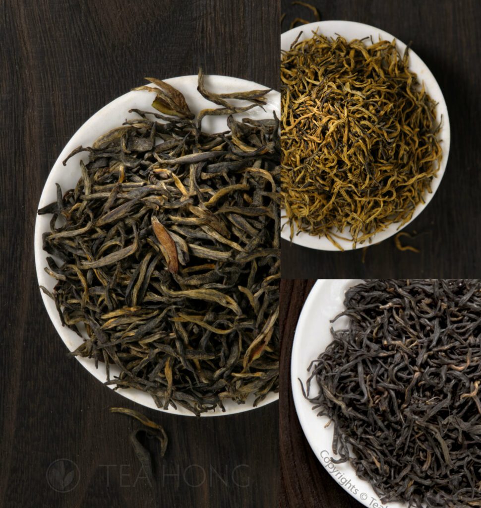 Three black teas from Wuyi: Tongmuguan One, Gold Stallion, and Lapsang Souchong Pristine