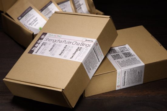 Tea Taster Box Cha Bing Box Tea Taster's Box: Shengcha Pu'er Cha Bings