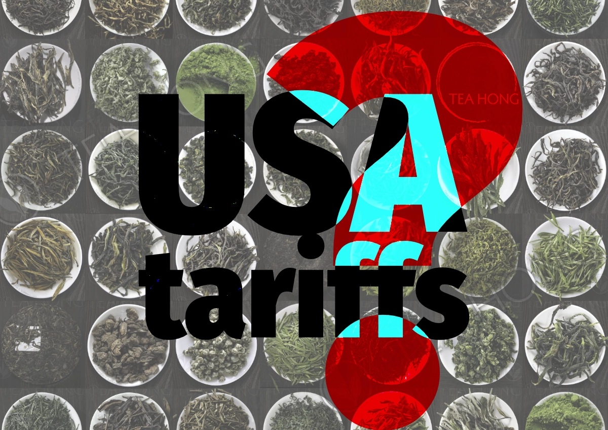 A headline text of "USA tariffs" and a big question mark