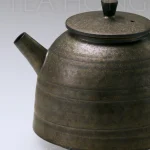 Galaxy Bell, stoneware teapot with lustre glaze
