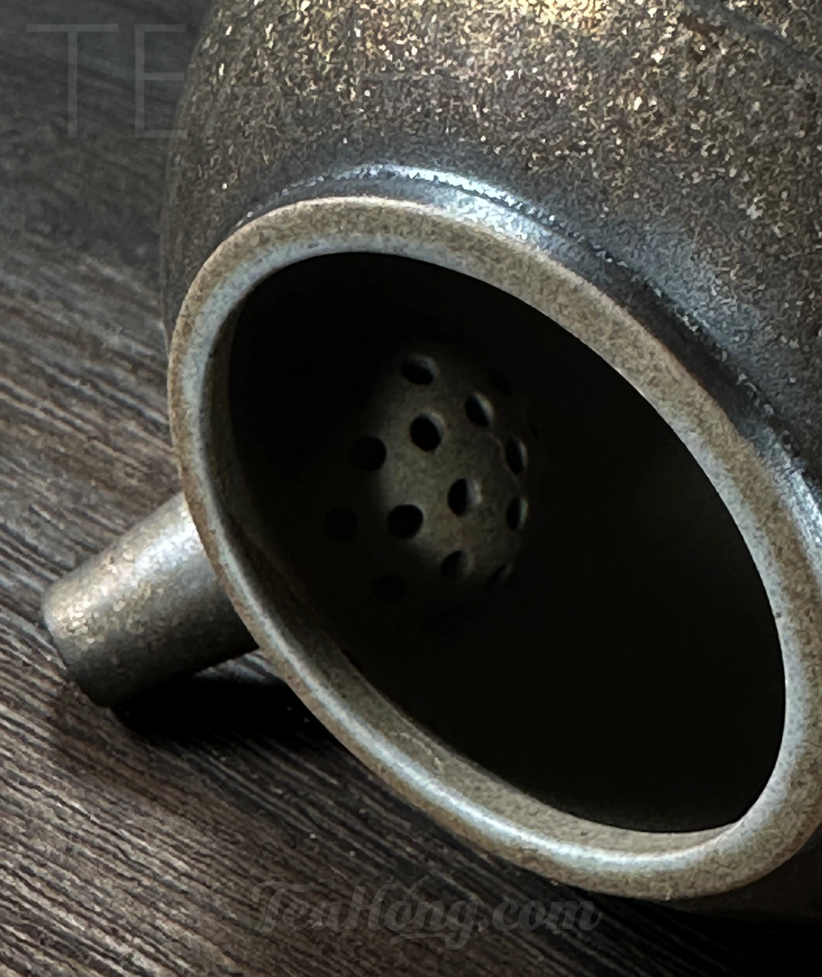 Galaxy Bell, stoneware teapot with lustre glaze