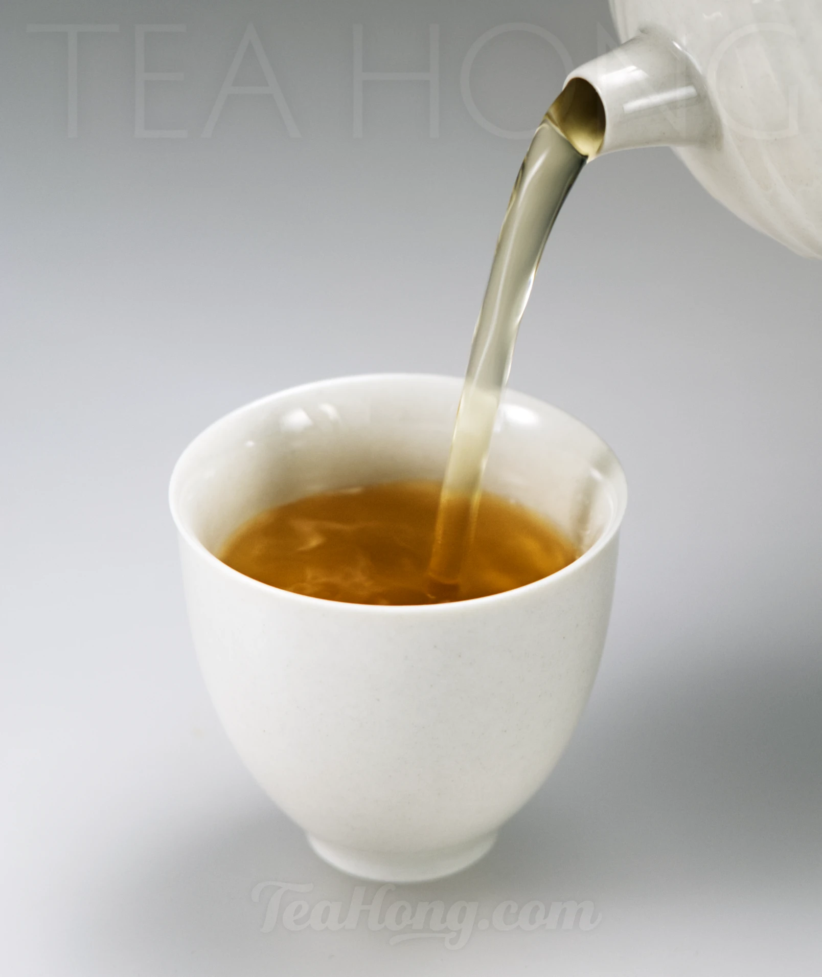 White Magnolia teacup, set of 2