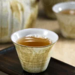 Brahma glazed earthenware teacup, set of 2