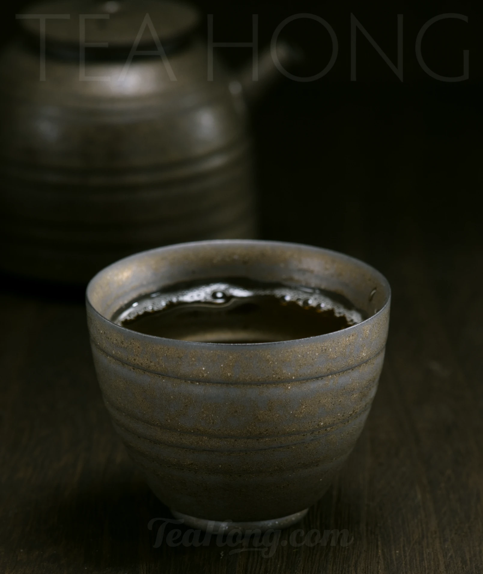 Galaxy Bell teacup with lustre glaze, set of 2