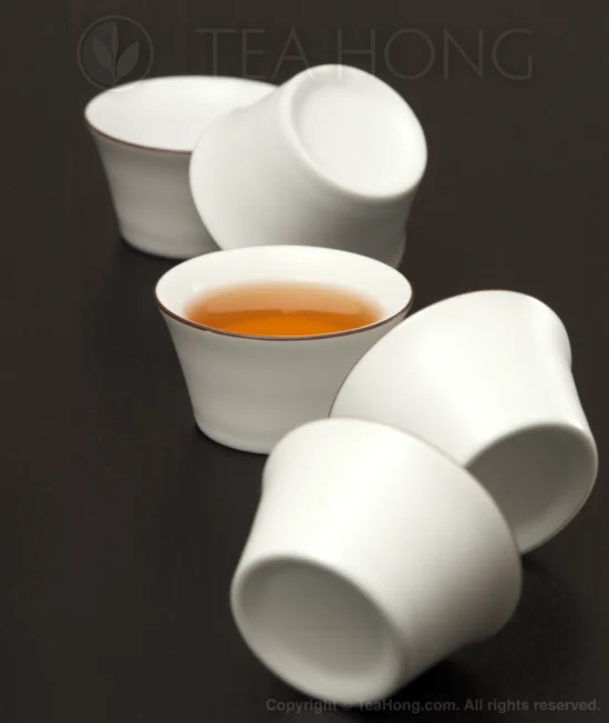 Jianzi Flat Foot, Satin White Gongfu Shooter, set of 3