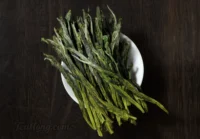 The leaves of Taiping Houkui Traditional green tea