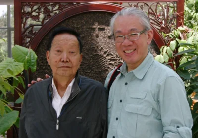 Leo portrait with Zou Bing Liang