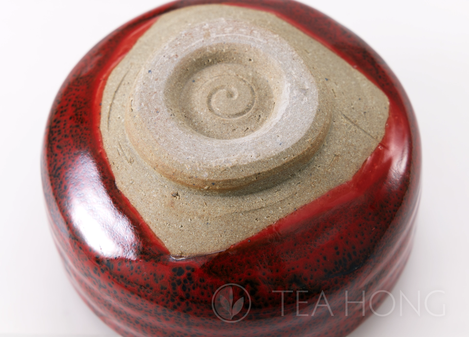 Setoyaki chawan: Red