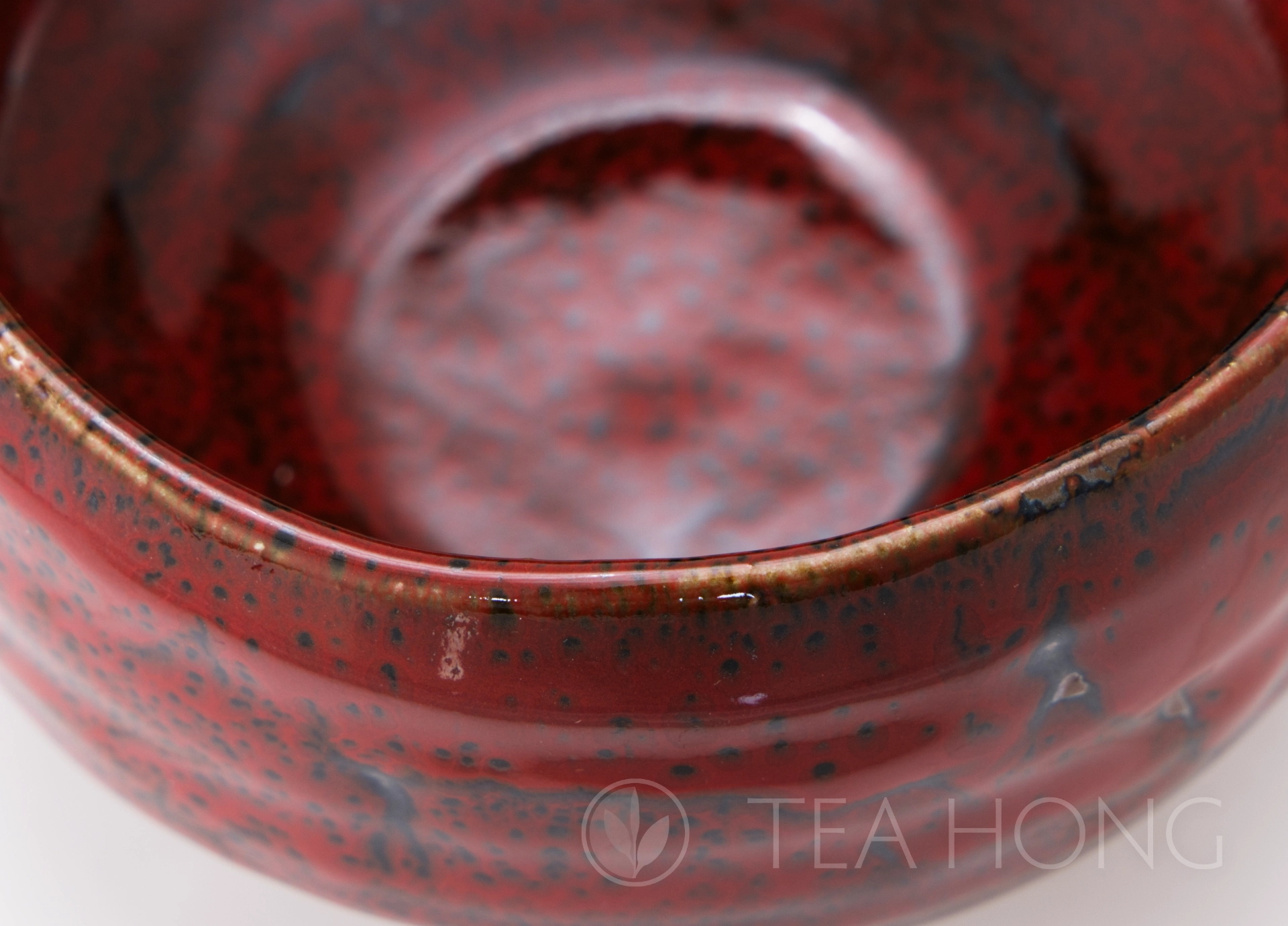 Setoyaki chawan: Red