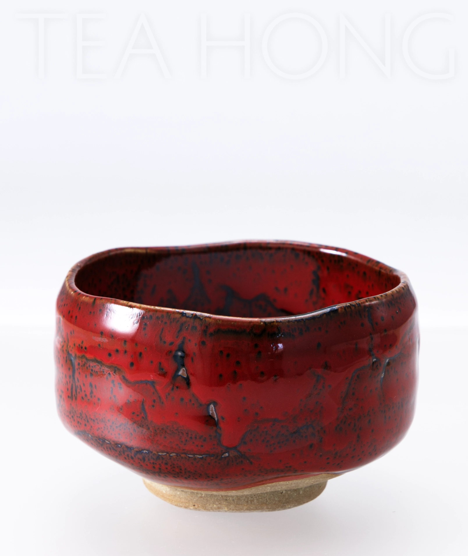 Setoyaki chawan: Red