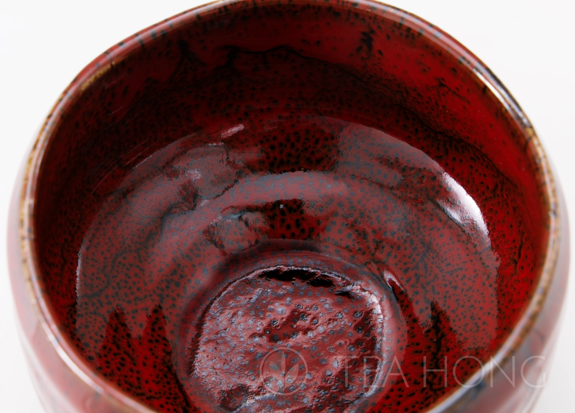 Setoyaki chawan: Red