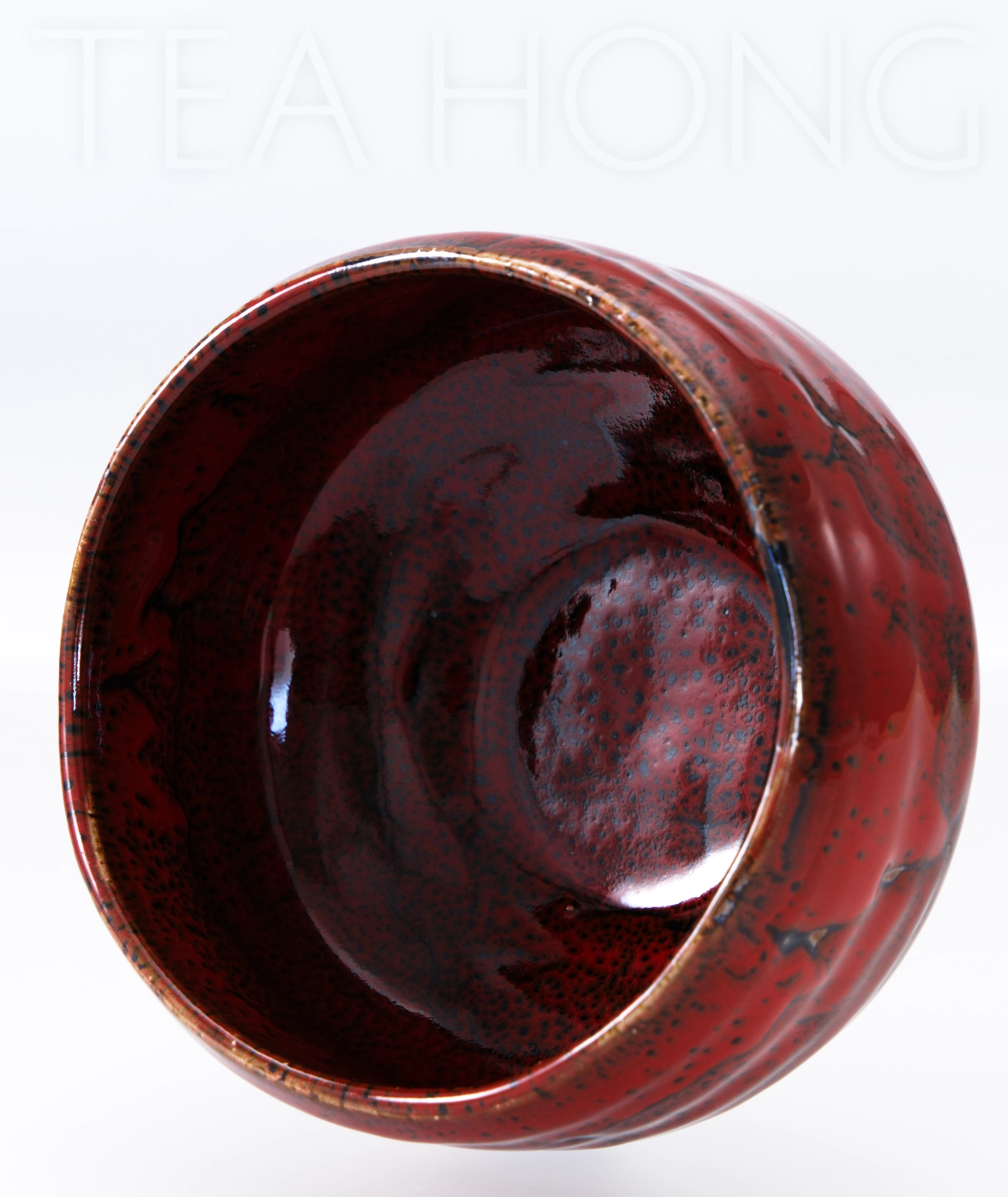 Setoyaki chawan: Red