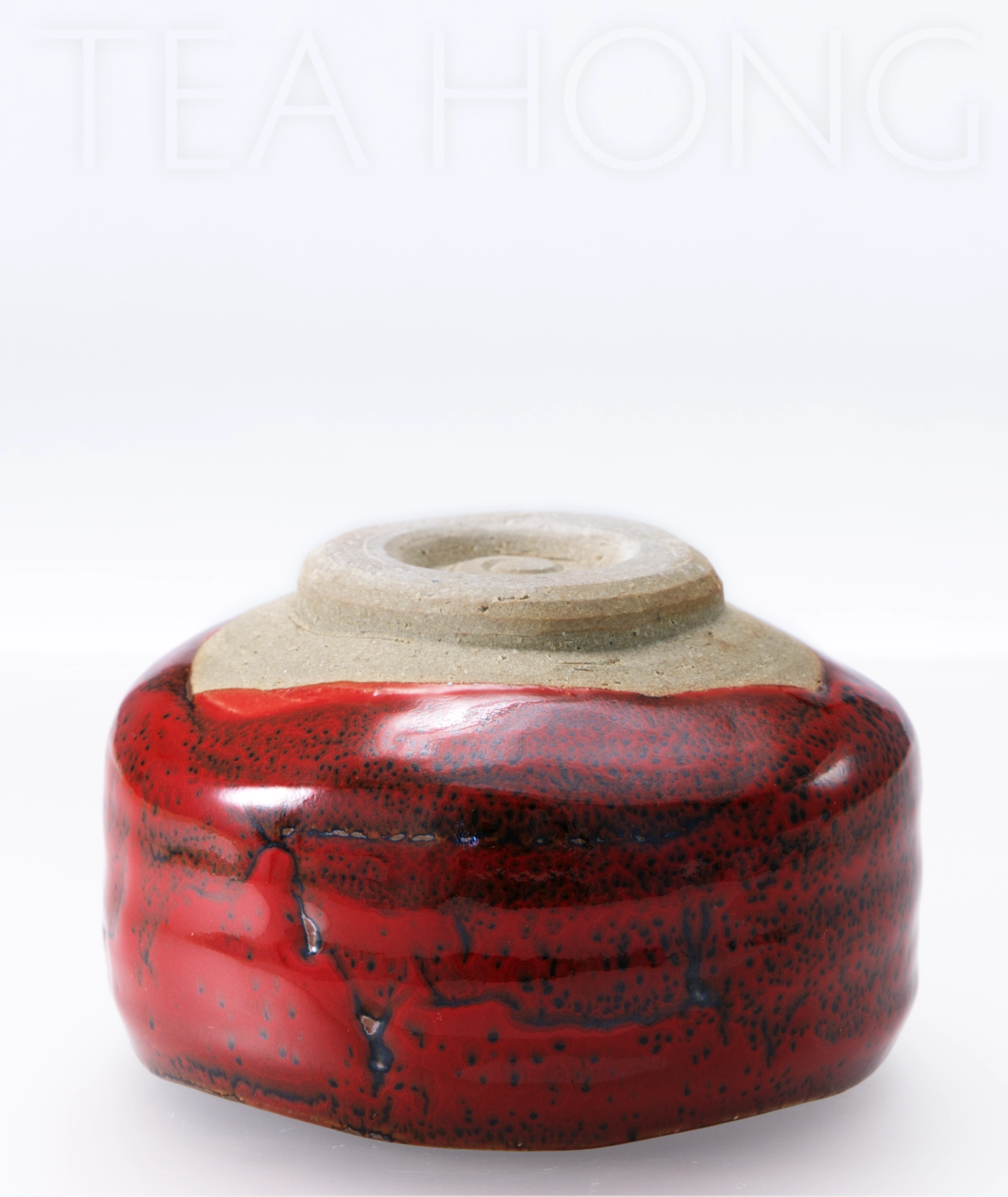 Setoyaki chawan: Red