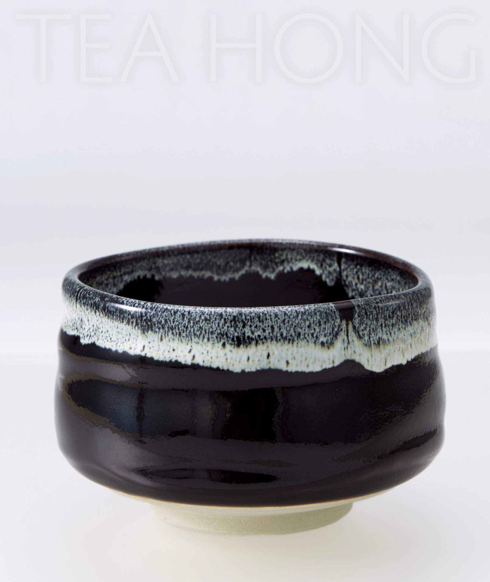 Minoyaki chawan: Tea Well Tenmoku