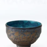 Minoyaki chawan: Two Colours