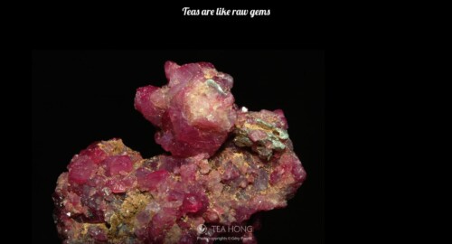 Teas are like raw gems — Ruby