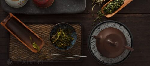 Inspection of the infused leaves is a necessary step to understand the quality of a tea. Inspection of infused tea leaves
